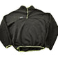Vintage 1990s Banff Designs Reversible Quarter Zip Fleece Sweater Men's Medium