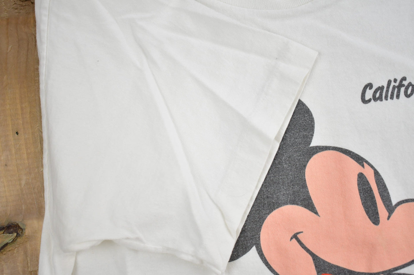 Vintage 1990s Mickey Mouse California Souvenir T Shirt Men's Medium
