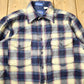 Vintage 1980s Pendleton Outdoorsman Plaid Button Up Shirt Men's Medium