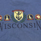 Vintage 1990s Wisconsin Travel Souvinir Crewneck Sweatshirt Men's XL