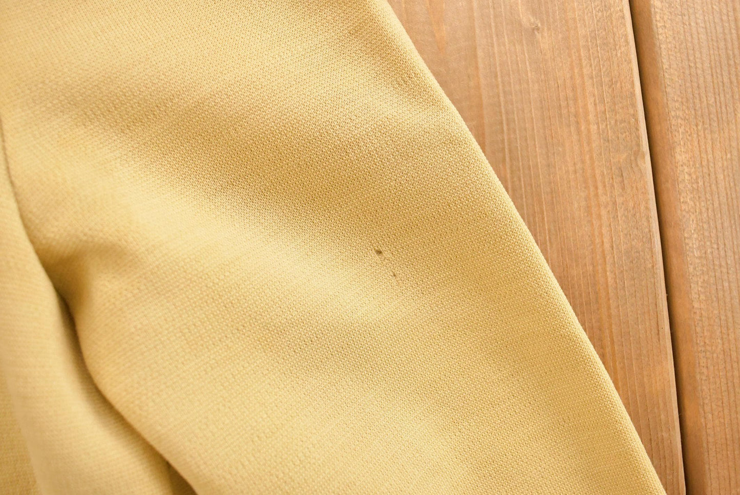Vintage 1970s Two Tone Knit Button Up Blazer Jacket Women's S