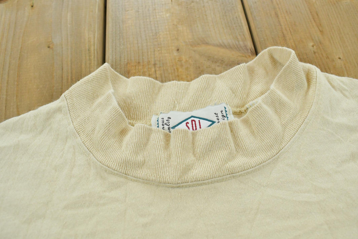 Vintage 1990s McCall Brewing Co Brundage Brown Ale Promotional Long Sleeve T-Shirt Men's M