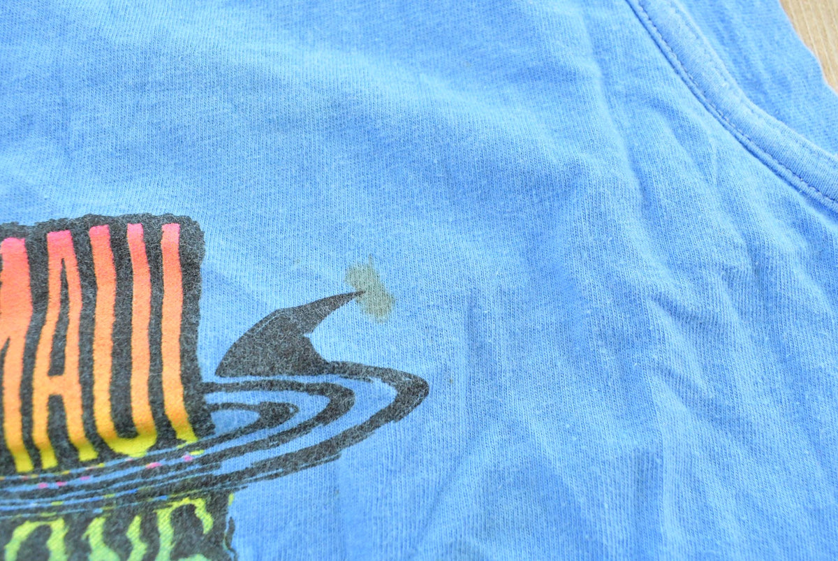 Vintage 1990s Maui Sons Souvenir Tank Top T-Shirt Youth M