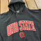Vintage Y2K J America Ohio State University Hoodie Sweatshirt Men's 3XL