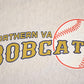 Vintage Y2K Northern Virginia Bobcats Champion Reverse Weave Sweatshirt Men's XL