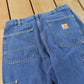 Vintage 2000s Carhartt Denim Blue Jeans Men's 28 x 28.5