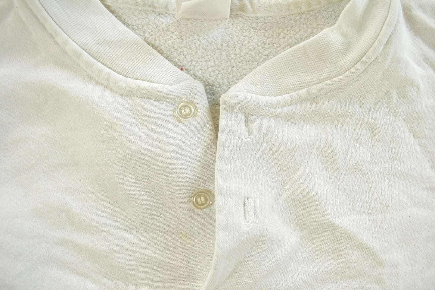 Vintage 1990s Ohio State University Buckeyes Collegiate Henley Sweatshirt Men's Large