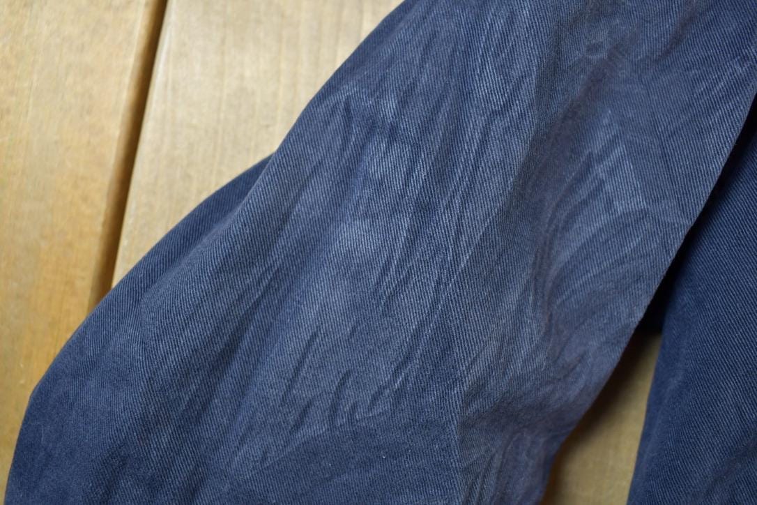 Vintage 1990s Aberdeen Chore Coat Leather Collar Jacket Men's L