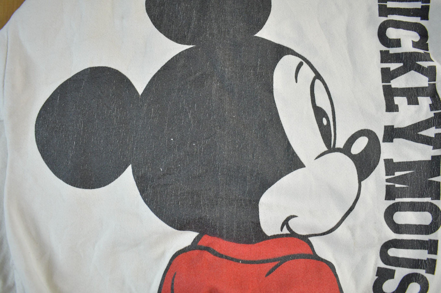 Vintage 1980s Disney Mickey Mouse Crewneck Sweatshirt Men's Small from propervintagecanada