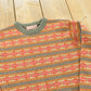 Vintage 1980s Henry Grethel Studio Abstract Lambswool Knit Crewneck Sweater Men's XS