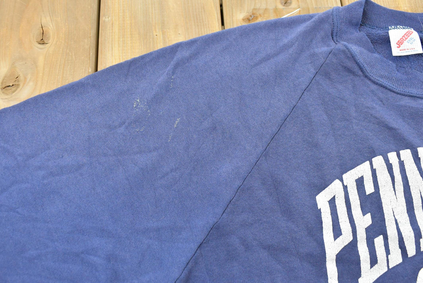 Vintage 1990s Penn State University Crest Crewneck Sweatshirt Men's L