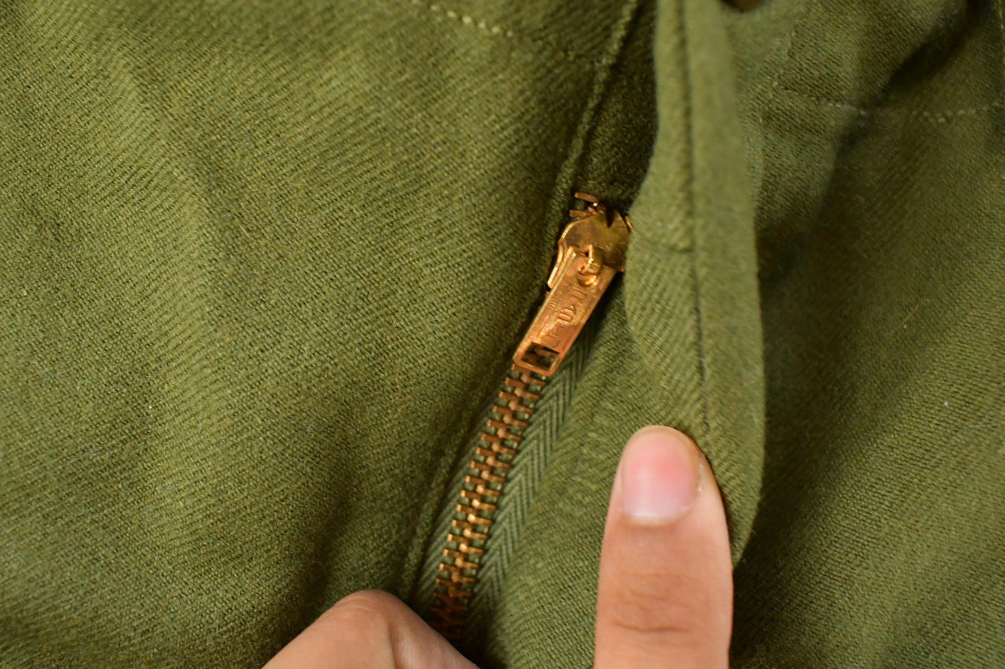 Vintage 1960s Military M-1951 Army Cargo Field Trousers Olive Drab Pants Men's 38 x 30.5