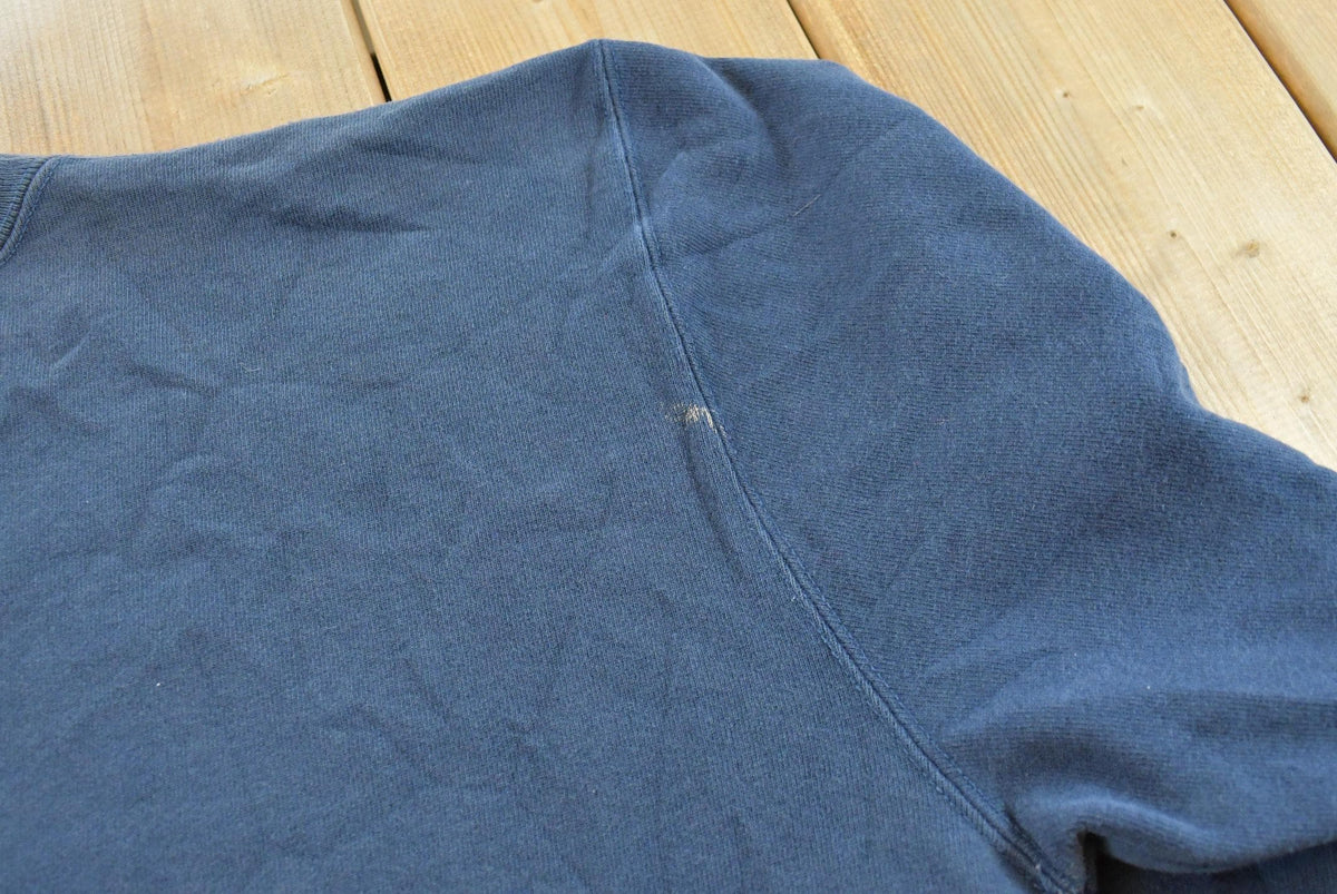 Vintage 1990s Champion Spellout Crewneck Sweatshirt Men's XL