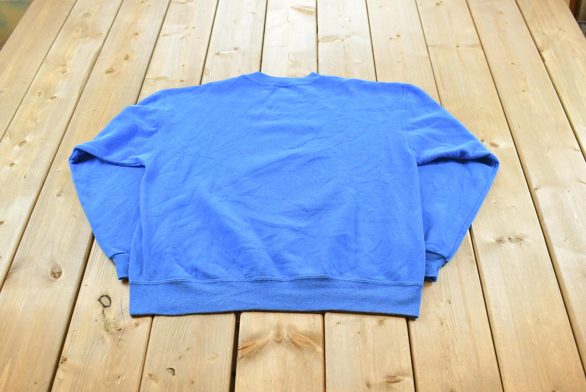 Vintage 1990s Peace On Earth Penguins Arctic Sweatshirt Men's M / 90s Streetwear / Made in USA / Nature Animal Outdoors