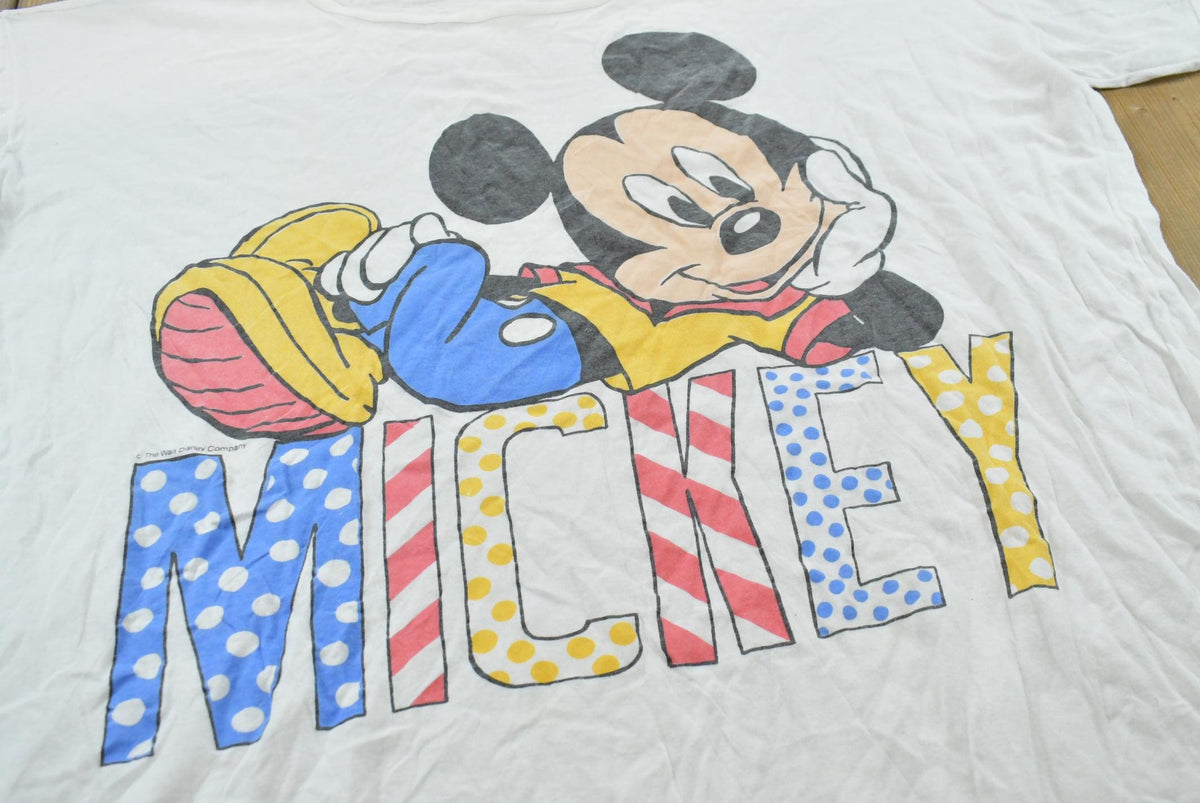 Vintage 1990s Walt Disney Mickey Mouse T-Shirt Men's 3XL
