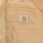 Vintage 1980s Carhartt Insulated Canvas Work Pants Men's 33 x 27.5