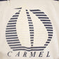 Vintage 1980s Carmel California Sailing Quarter Zip Quarter Zip Sweatshirt Mens M