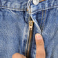 Vintage 1990s Levi's 505 Regular Straight Fit Denim Blue Jeans Men's 32 x 32