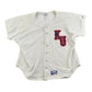 Vintage 1990s Bike KU University Collegiate Baseball Button Up T-Shirt Men's XL