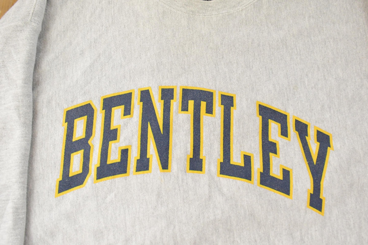 Vintage 2000s Bentley University Champion Reverse Weave Crewneck Sweatshirt Men's XL