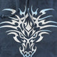 Vintage Y2K Streetwear Dragon Logo Skateboarding Hoodie Sweatshirt Men's L