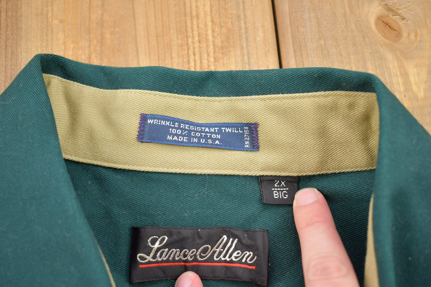 Vintage 1990s Shriners Blank Button Up Shirt Men's 2XL