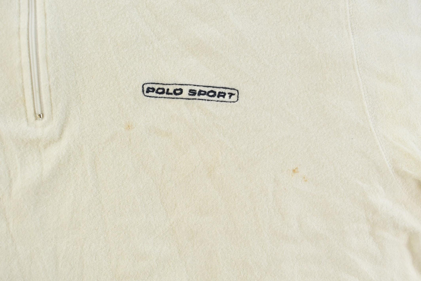 Vintage 1990s Polo Sport Ralph Lauren Quarter Zip Shirt Men's XL