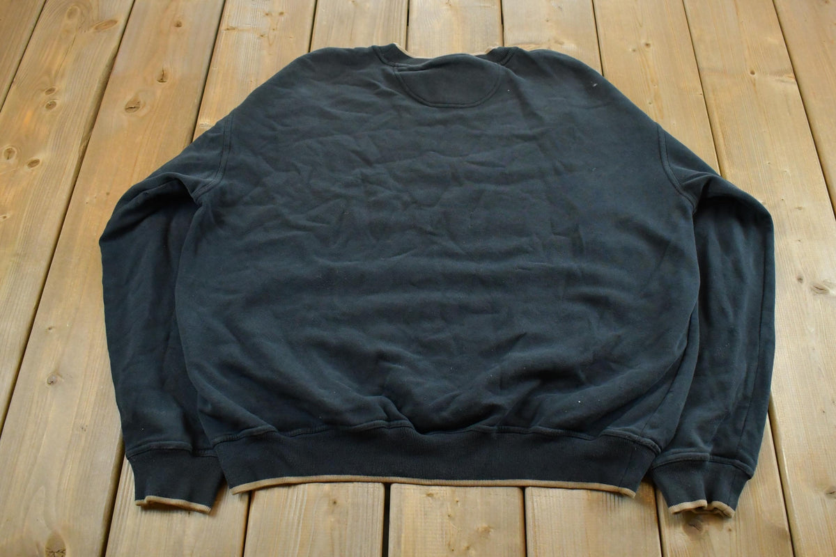 Vintage 1990s Purdue University Crewneck Sweatshirt Men's L / NCAA College Spellout / 90s Collegiate Sweater / Heavyweight