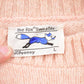 Vintage 1990s The Fox Sweater Pink Knitted Crewneck Sweater Women's M