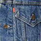 Vintage 1980s Levi's Blanket Lined Denim Jean Trucker Jacket Men's 36