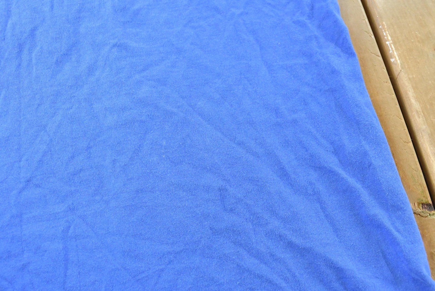 Vintage 1990s Trend Basics Blank Blue Pocket T-Shirt Men's L