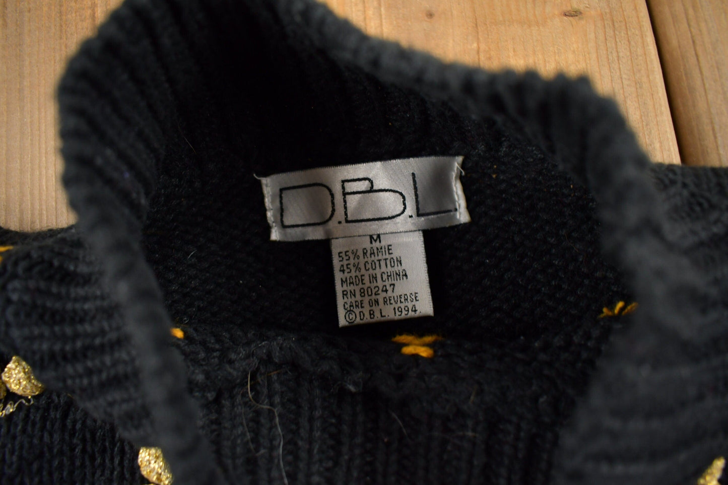 Vintage 1990s Santa Christmas Theme Knitted Sweater Men's Medium