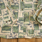 Vintage 1990s Woolrich Christman AOP Button Up Shirt Men's M