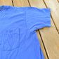 Vintage 1990s Trend Basics Blank Blue Pocket T-Shirt Men's L
