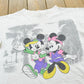Vintage 1990s Minnie & Mickey Mouse T-Shirt Mens L