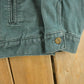 Vintage 1990s Carhartt Blanket Lined Duck Jean Trucker Jacket Men's 2XL