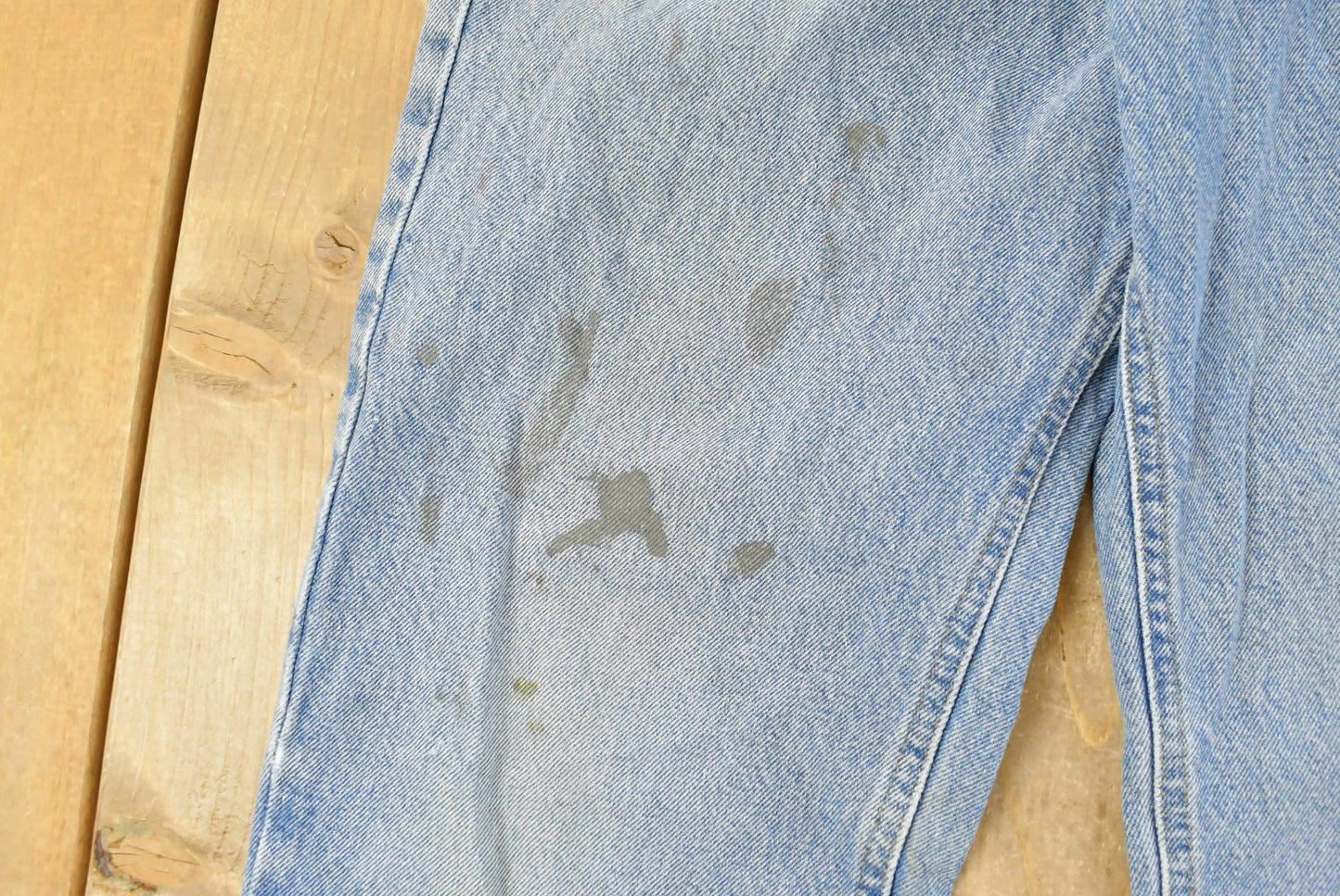 Vintage Carhartt Distressed Carpenter Denim Jeans Men's 30 x  31