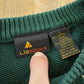 Vintage 1990s Liz Sport Argyle Pattern Cotton Knit Crewneck Sweater Women's M