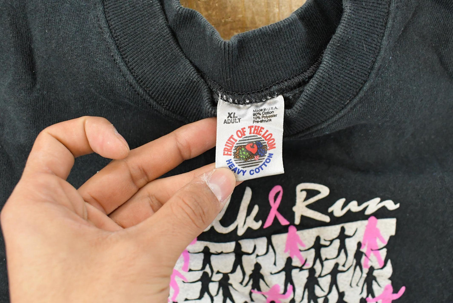 Vintage 1996 Mother's Day Run Race Crewneck Sweatshirt Men's Large Men's XL