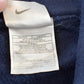 Vintage 1990s Distressed Nike Middle Mini Swoosh Embroidered Center Check Hoodie Sweatshirt Men's L