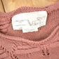 Vintage 1990s Sara Valentina Yarn Knit Sweater Men's Large