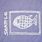 Vintage 1990's Seattle Fish Souvenir Travel T-Shirt Mens M