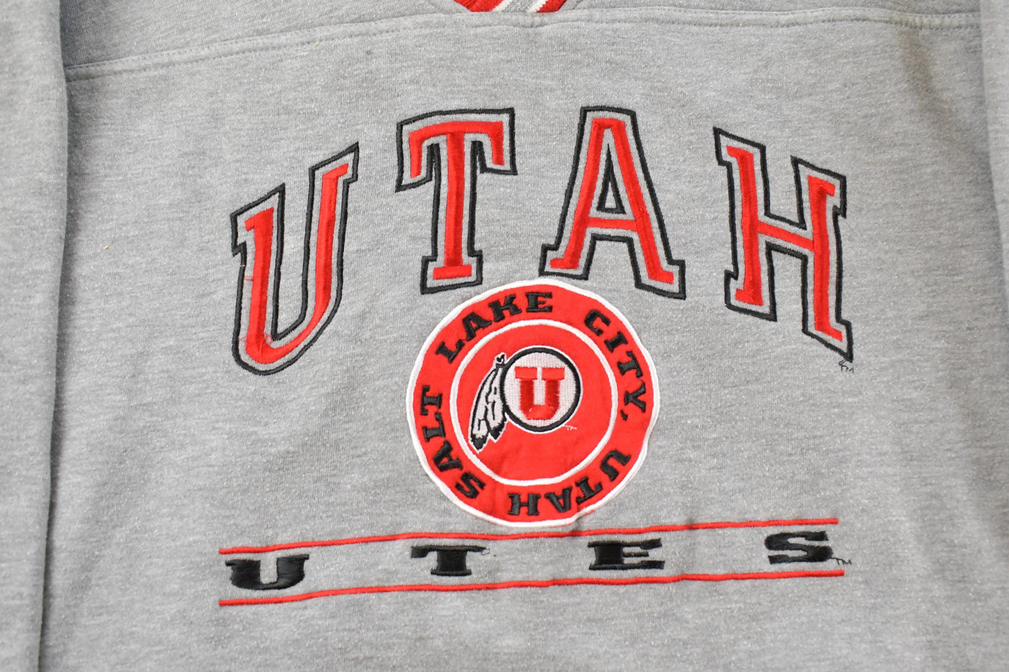Vintage 1990s Utah Utes Lee Sport Collegiate Crewneck Sweatshirt Mens M