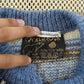 Vintage 1980s Norlander Wool Knit Cardigan Sweater Women's L / Vintage Cardigan / Button Up Cardigan / 80s Nordic Sweatshirt / Fair Isle