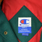 Vintage 1990s Wisconsin Champion Leather Wool Varsity Jacket Men's Small