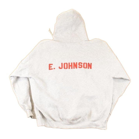 Vintage 1990s Grant Cross Country Graphic Print Heavyweight Hoodie Sweatshirt Men's L