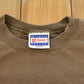 Vintage 2000s Hanes Blank Brown Crewneck Sweatshirt Men's L