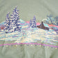 Vintage 1980s Lifestyles AOP Outdoorsman Souvenir Crewneck Sweatshirt Womens XL