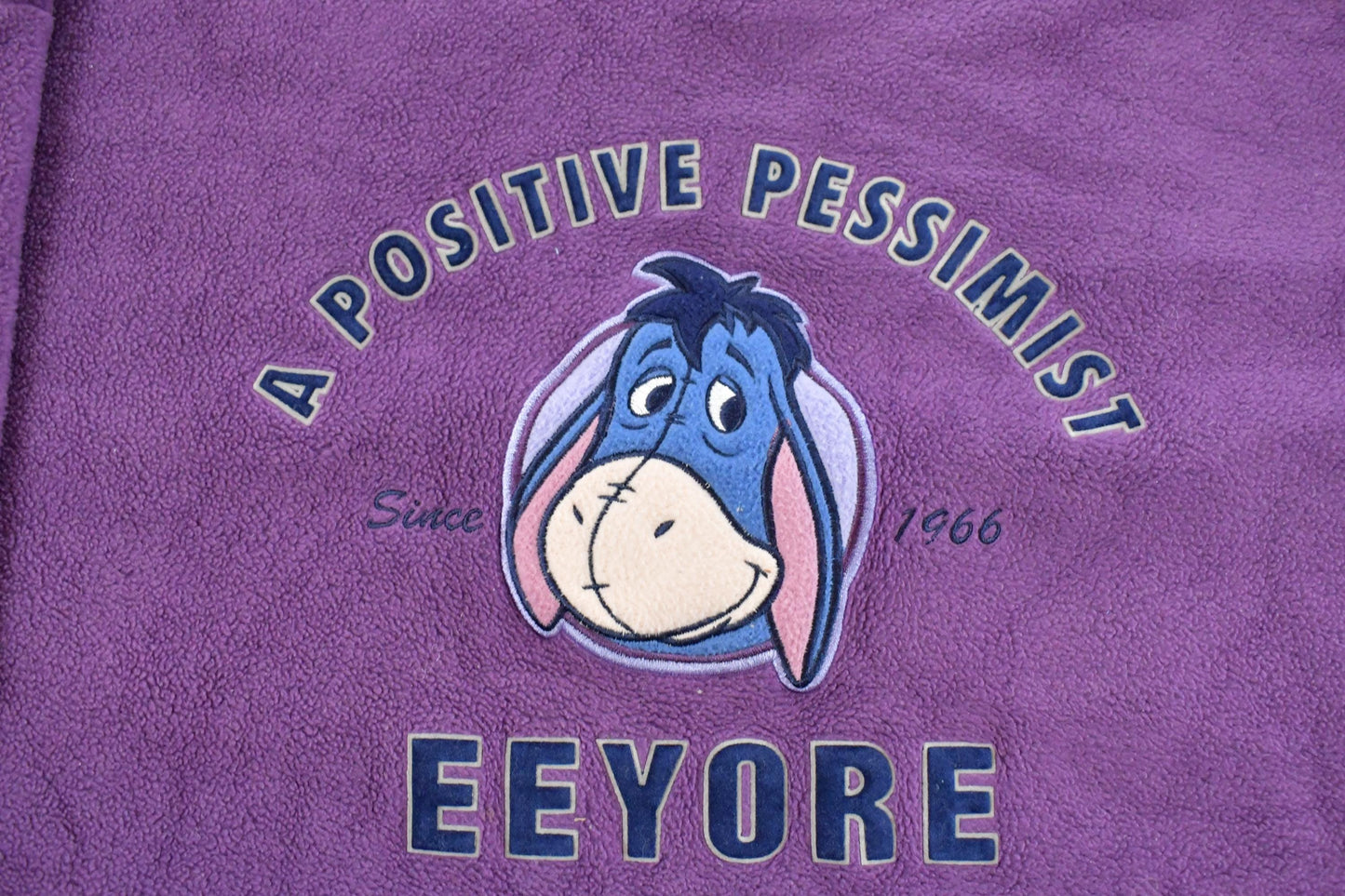 Vintage 1990s Eeyore Winnie The Pooh Disney Fleece Crewneck Sweater Men's 2XL