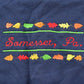 Vintage 2000s Somerset PA Autumn Leaves Jerzees Crewneck Sweatshirt Men's L